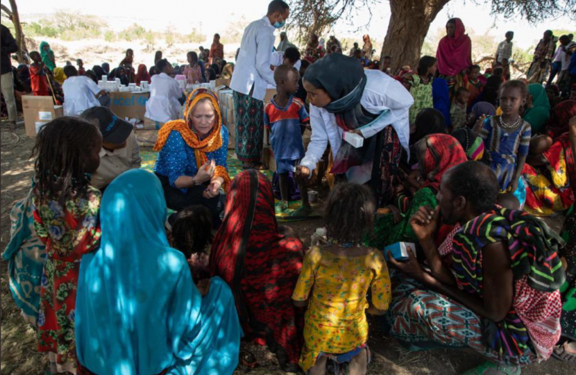 Vicky Ford in Ethiopia