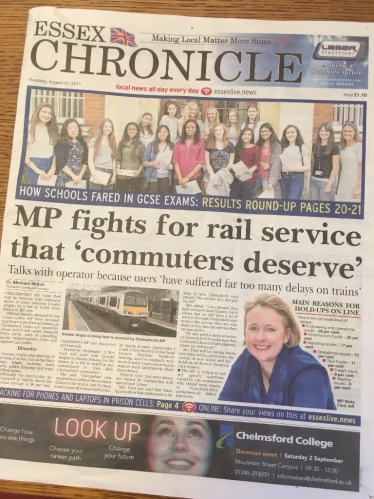 Chelmsford Rail Users Public Meeting