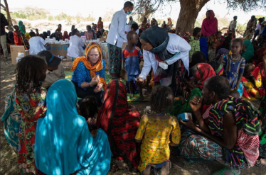 Vicky Ford in Ethiopia