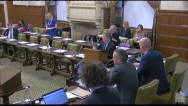 Vicky leading the recent debate in Westminster Hall 